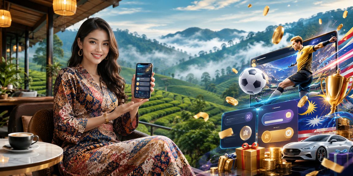 Live casino mudah alih dengan tenang dan estetik batik